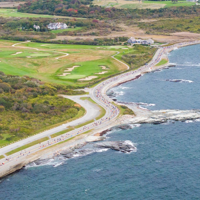 From historic mansions to waterfront views, the Amica Newport Marathon and Half Marathon is a running tour of one of New England's most stunning coastal towns.