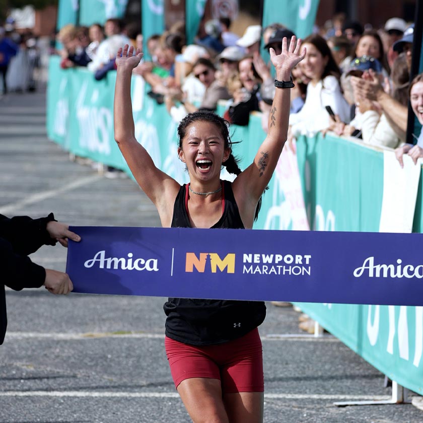 The Amica Newport Marathon is a race for runners of all speeds — from the elite to the scenery focused walk/runners.